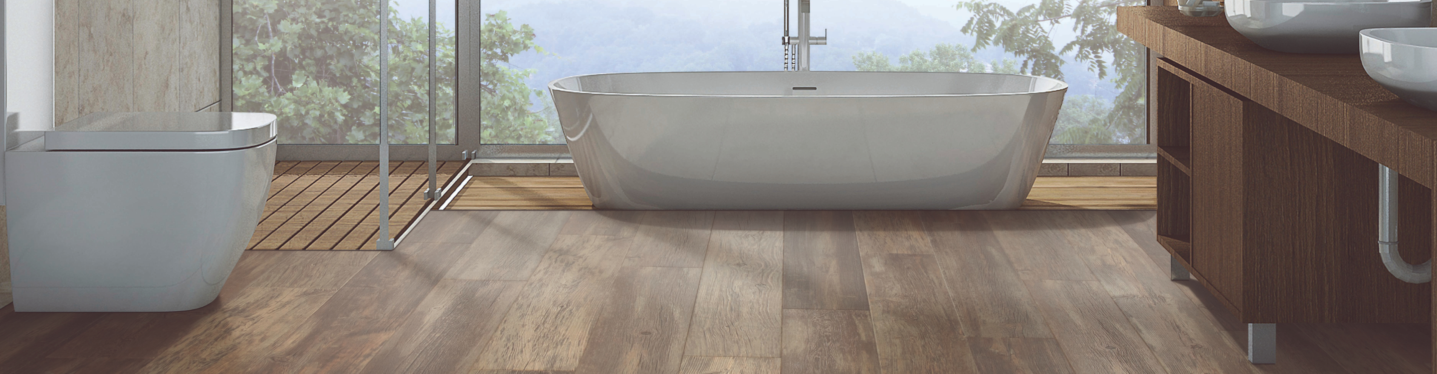 Laminate in Bathroom